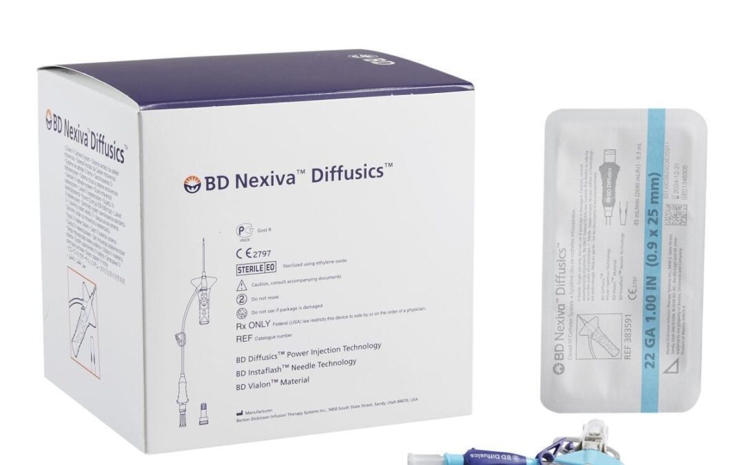 Nexiva 788455-EA Diffusics Closed IV Catheter